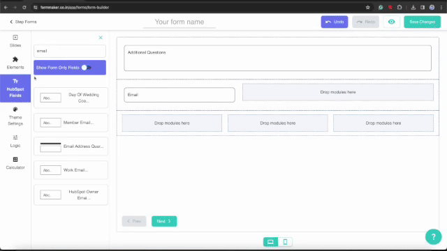 Customize the Theme according to your brand