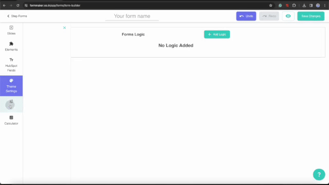 Dependent Feilds with Advacned Option